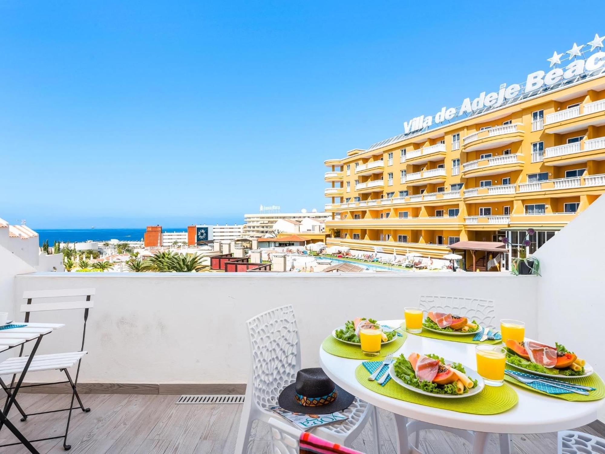 97 Hermosa Marina Primavera Con Terraza Y Piscina Costa Adeje  Εξωτερικό φωτογραφία